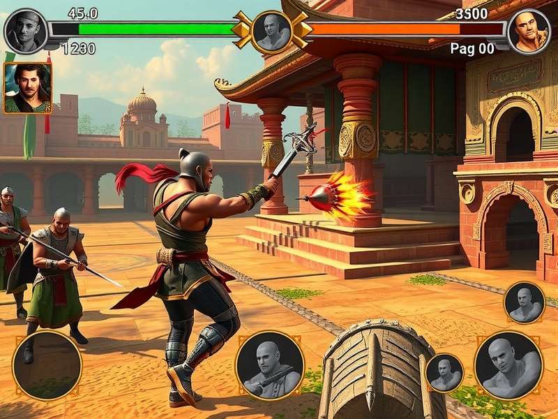 Mighty Vijayanagara Fighter gameplay screenshot